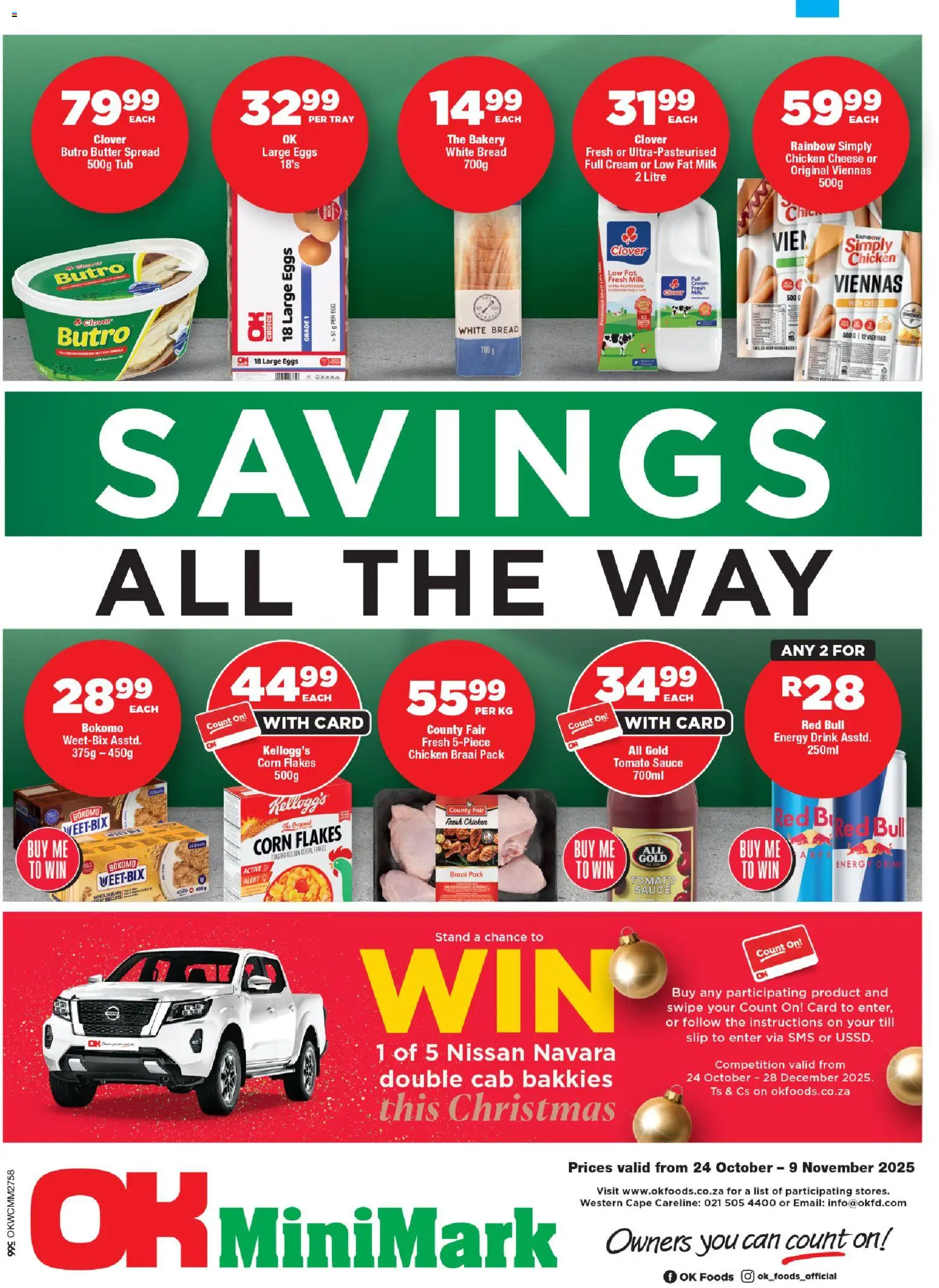 OK Foods Western Cape - OK MiniMark from 24/10 - 09/11/2025 > Promotions