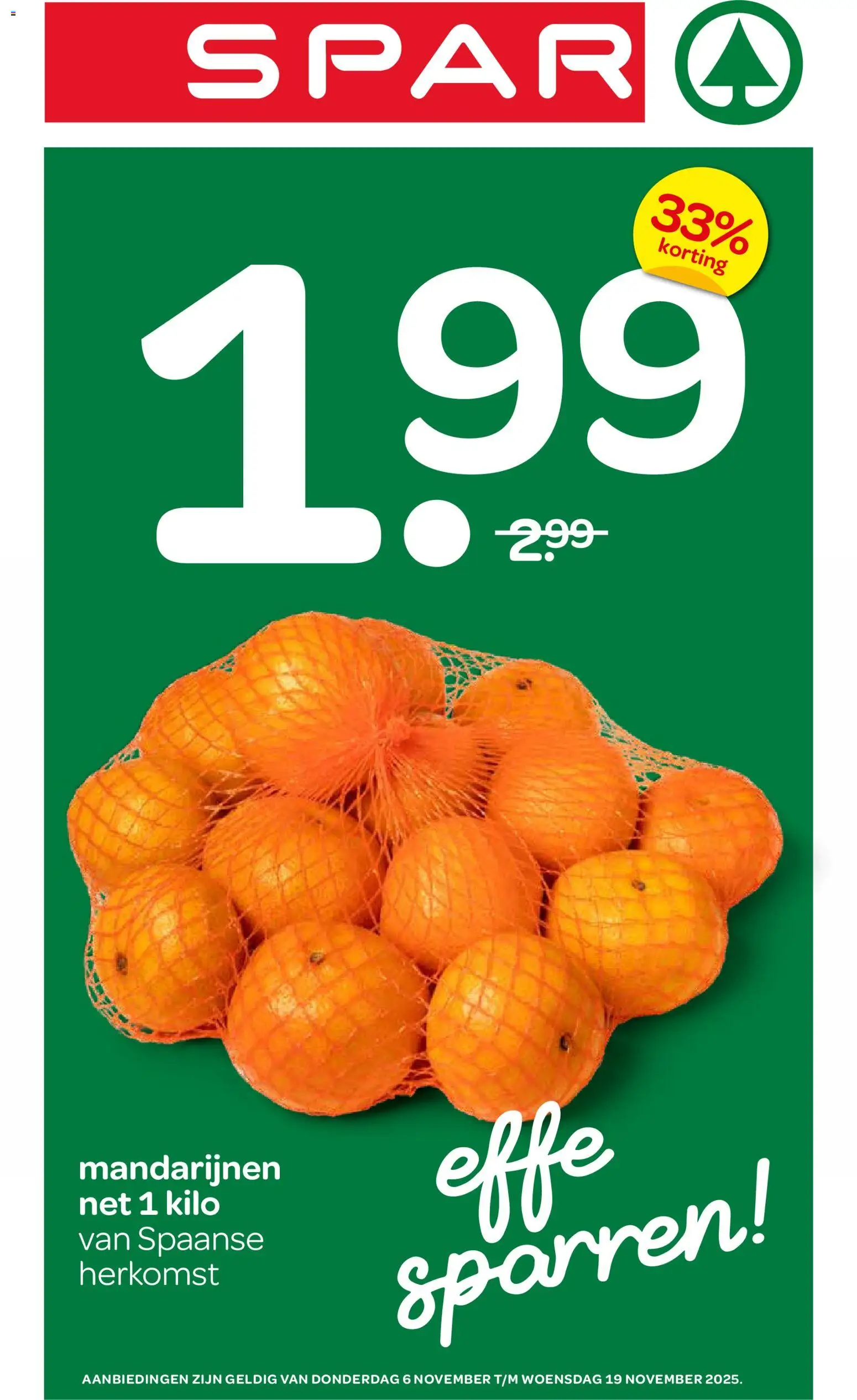Voorbeeld van Folder van winkel Spar geldig vanaf 06-11-2025