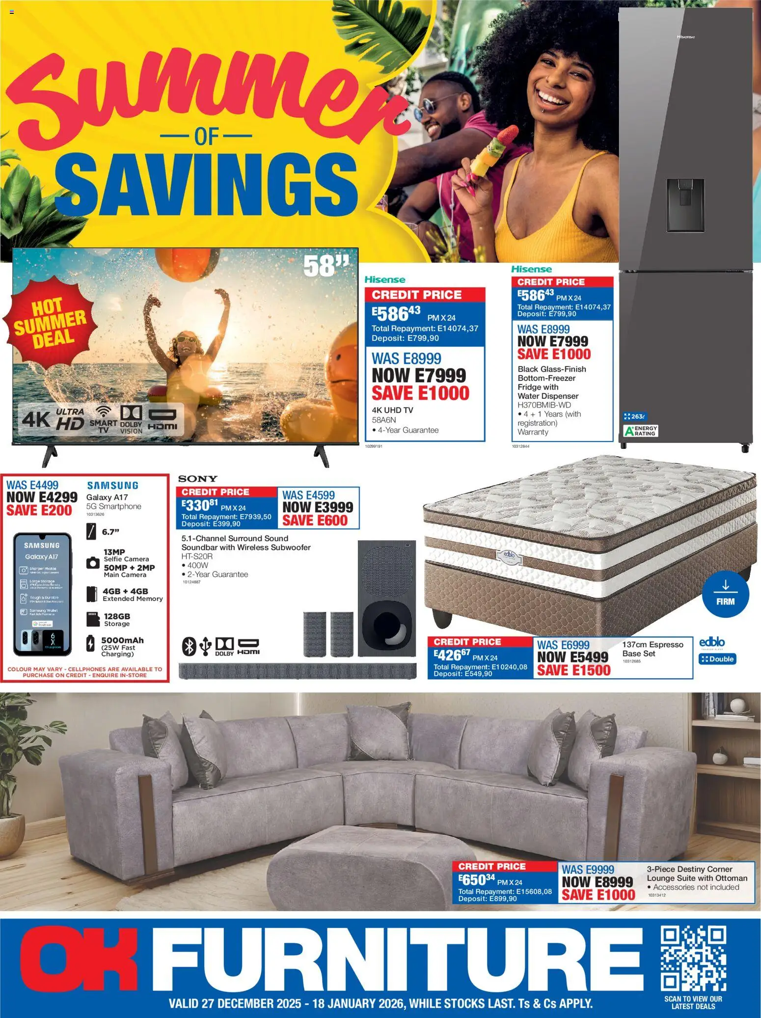 Preview of OK Furniture flyer valid from 27/12/2025