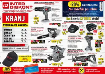 Predogled kataloga iz trgovine Inter Diskont veljaven od 03.03.2026