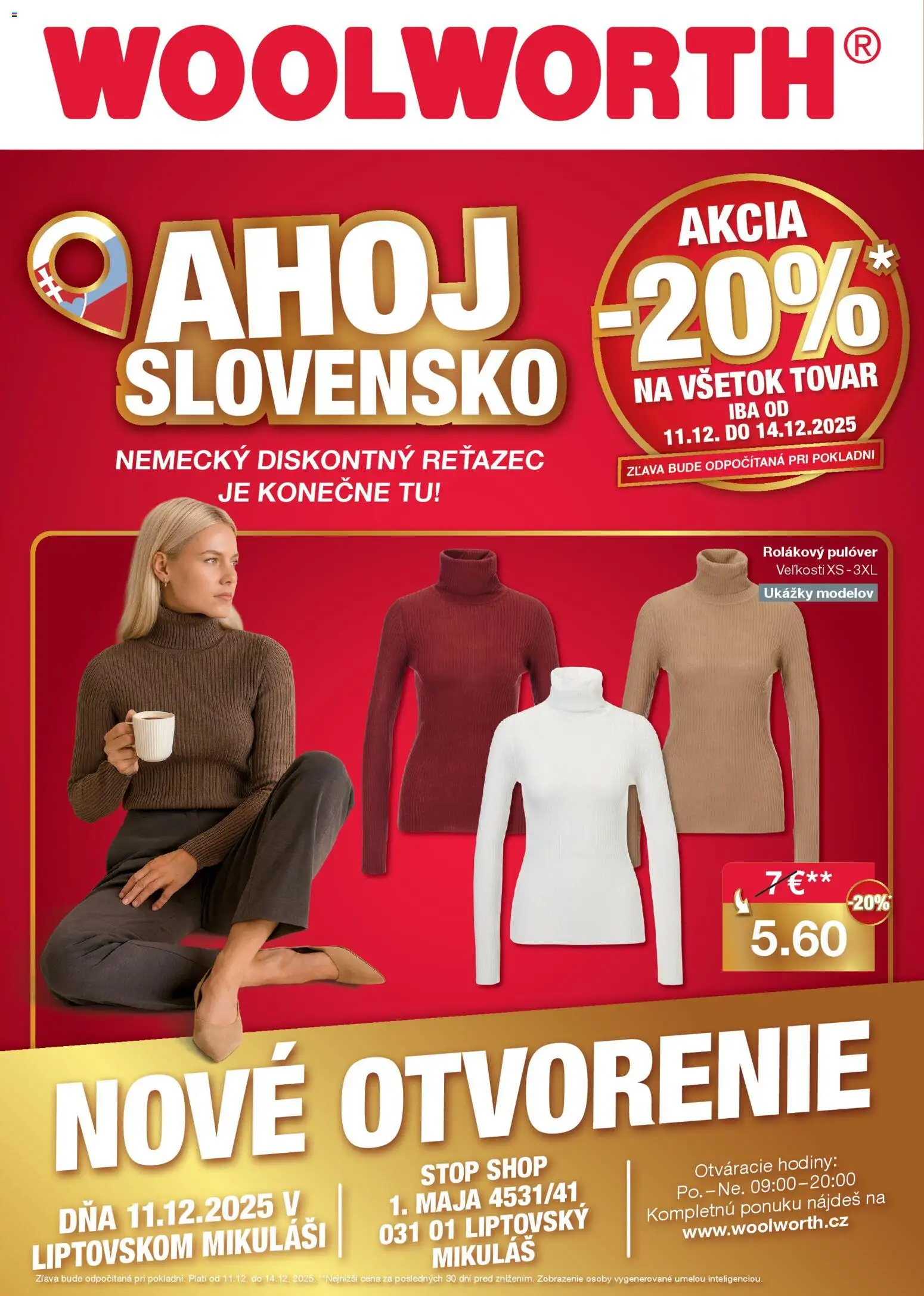 Náhľad Woolworth letáku platného od 11.12.2025