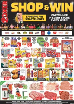 Preview of Boxer flyer valid from 25/09/2025