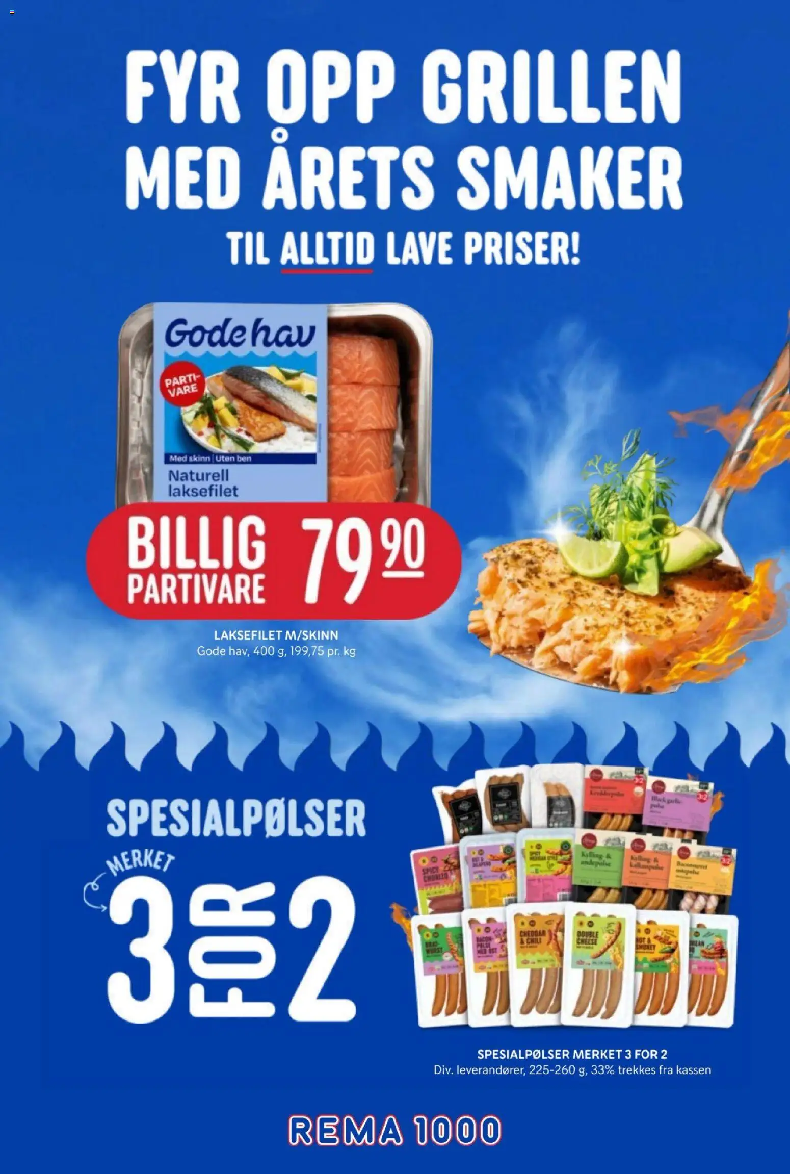 Forhåndsvis Rema 1000 Arendal kundeavis fra butikk Rema 1000 gyldig fra 26/04/2026