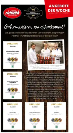 Vorschau von dem Prospekt des Geschäftes Rewe, gültig ab dem 20.04.2026