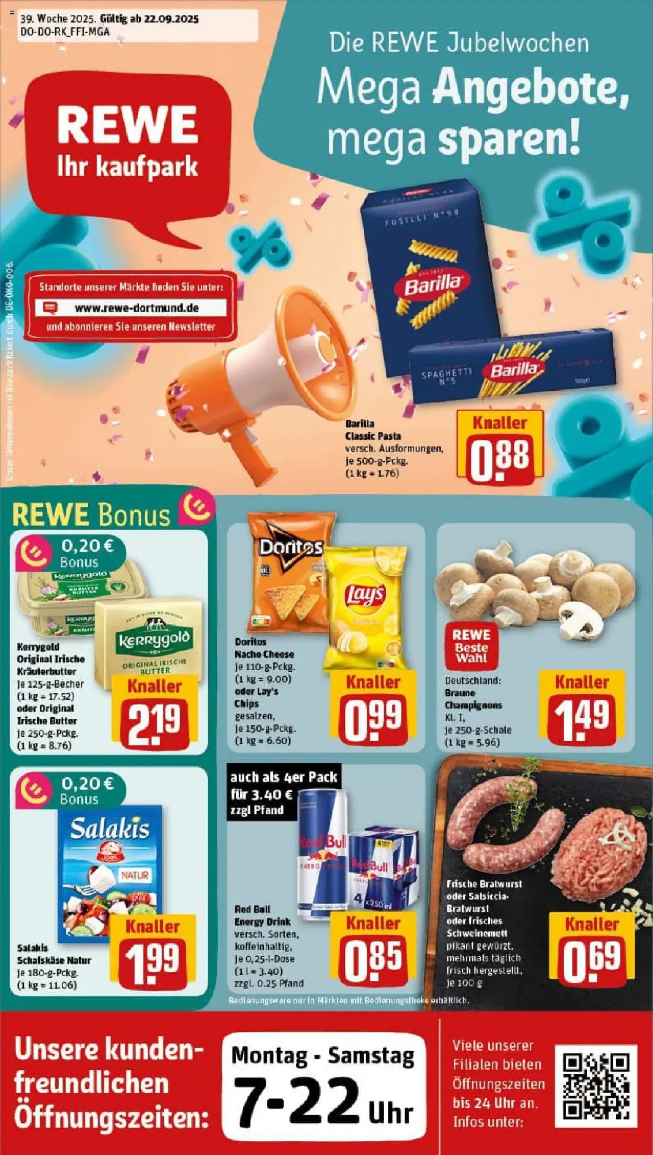 REWE Prospekt ab 21.09.2025 nächste Woche - Prospekt Wuppertal	