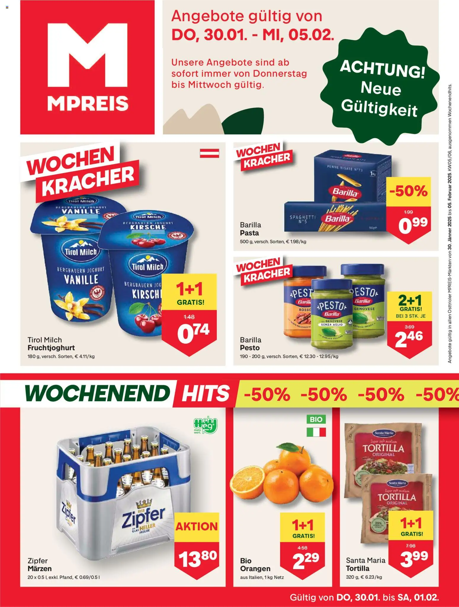 Vorschau der Angebote: MPREIS Anras gültig ab 30.01.2026