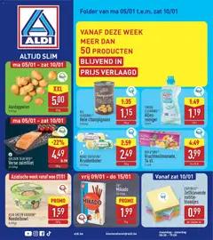 Voorbeeld van Folder week 1 van winkel Aldi geldig vanaf 05/01/2026