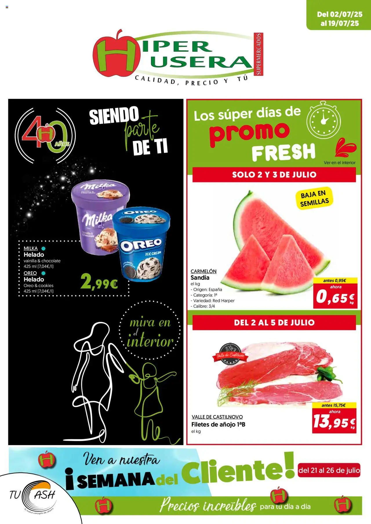 Hiper Usera Folleto > 02/07 - 19/07/2025 > Ofertas