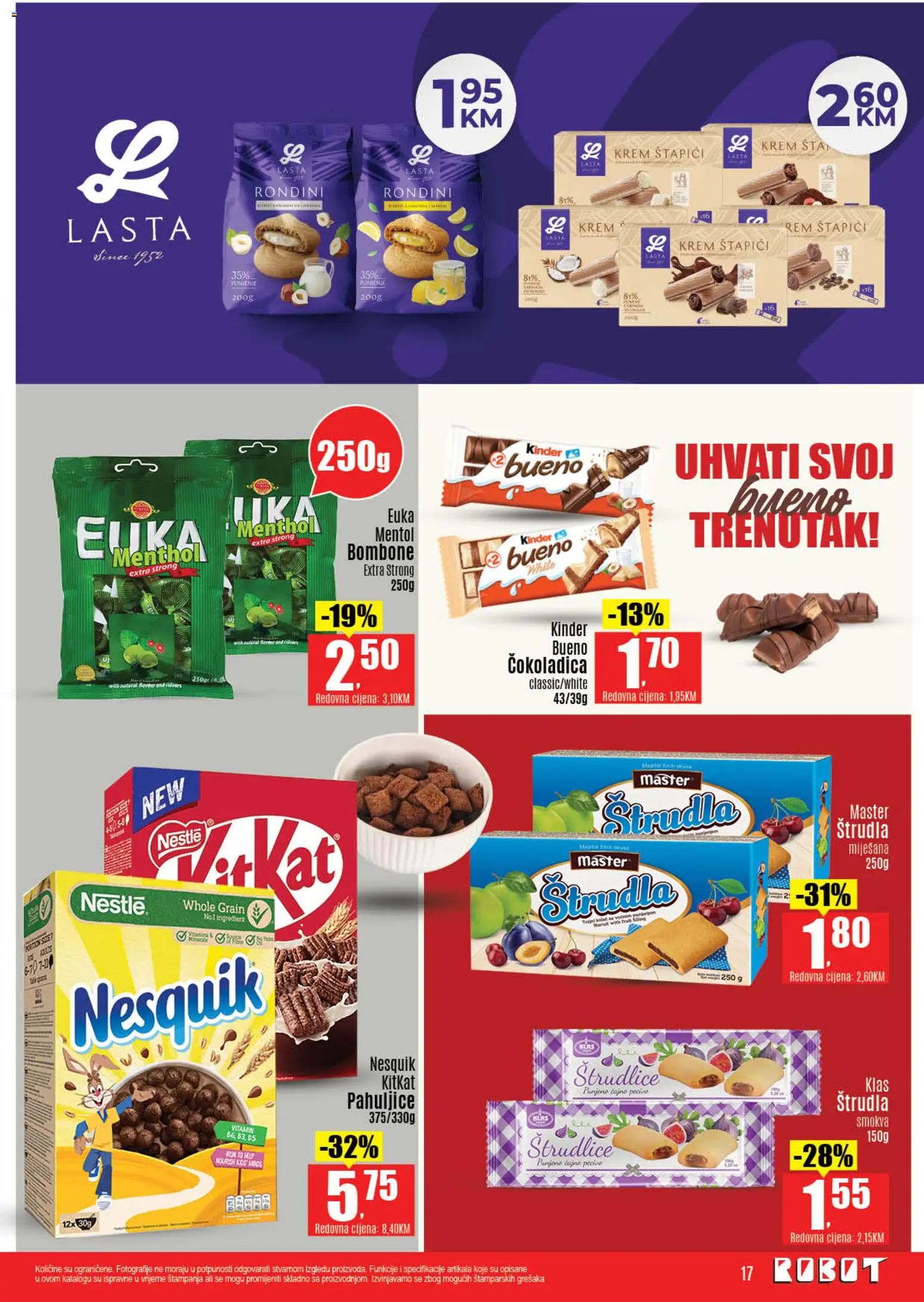 Pregled letka Katalog trgovine Robot vrijedi od 2026.01.07