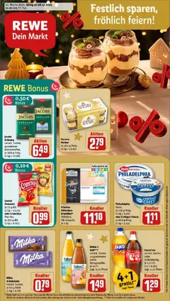 Vorschau von dem Prospekt des Geschäftes Rewe, gültig ab dem 07.12.2025