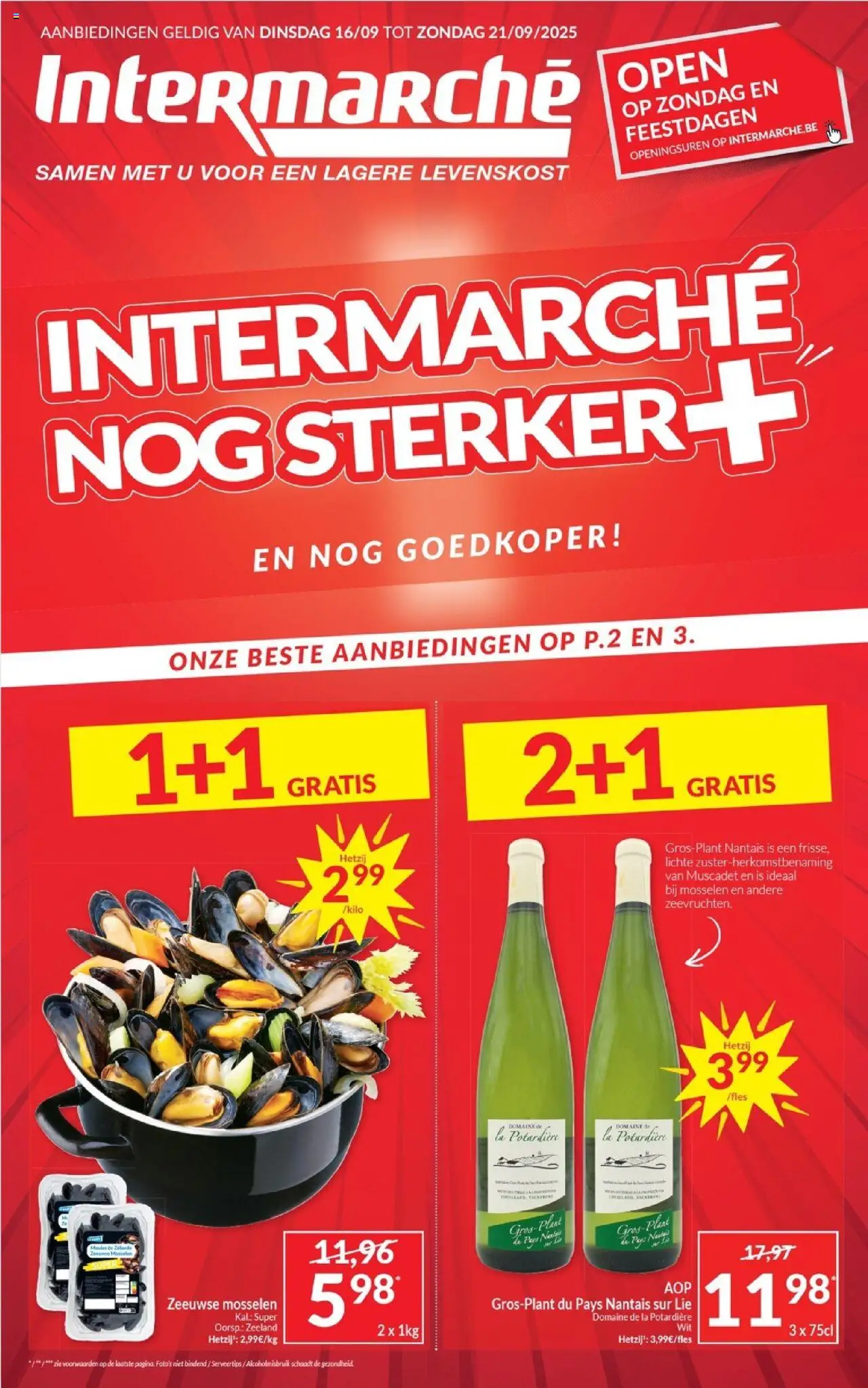 Intermarché shop Folder week 38 geldig vanaf 16/09/2025 - Paginanummer 1