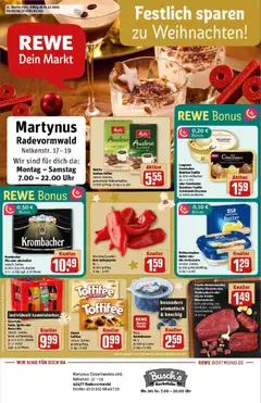 Vorschau von dem Prospekt des Geschäftes Rewe, gültig ab dem 15.12.2025