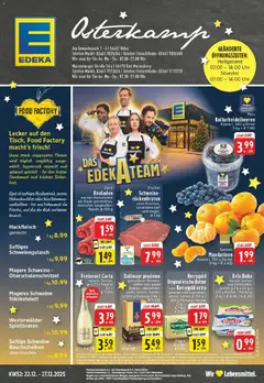 Vorschau von dem Prospekt des Geschäftes Edeka, gültig ab dem 22.12.2025