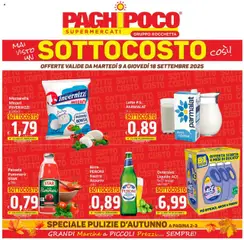 Anteprima dell'opuscolo Attuale volantino dal negozio Paghi Poco valido da 09/09/2025