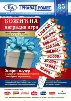 Pregled Trnava Promet kataloga - važi od 03.12.2025