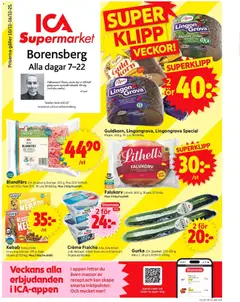Förhandsgranska reklamblad Borensberg från butik ICA Supermarket gäller från 10/11/2025