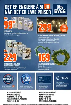 Forhåndsvis Kundeavis fra butikk Obs Bygg gyldig fra 26/10/2025 | Side: 17