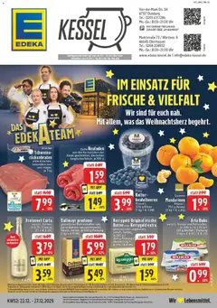 Vorschau von dem Prospekt des Geschäftes Edeka, gültig ab dem 22.12.2025