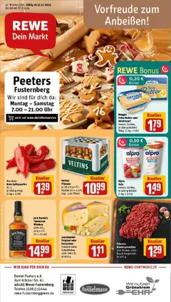 Vorschau von dem Prospekt des Geschäftes Rewe, gültig ab dem 17.11.2025