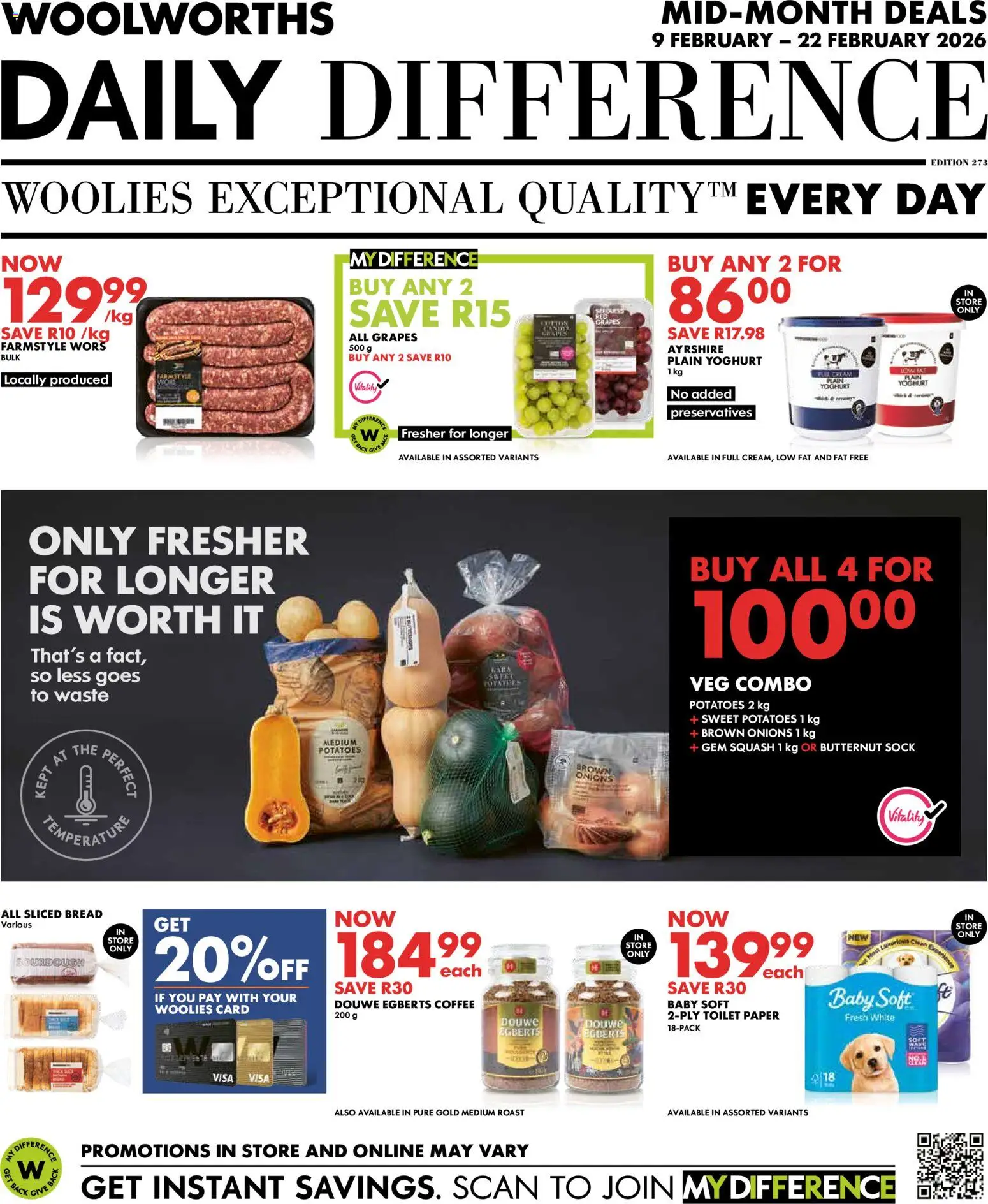Preview of Woolworths flyer valid from 09/02/2026