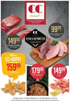 Forhåndsvis Kundeavis fra butikk CC Mat gyldig fra 25/08/2025