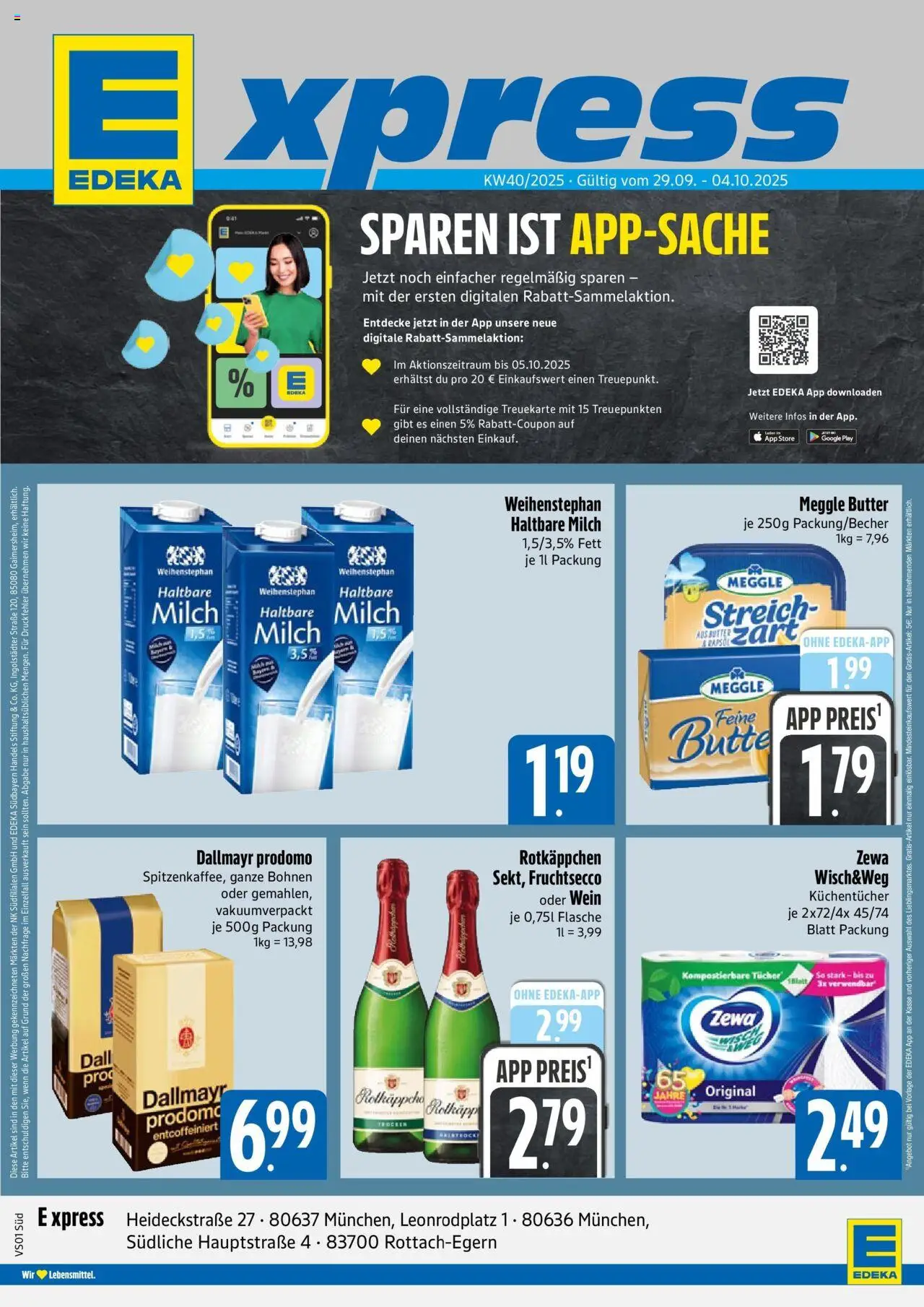 EDEKA Prospekt ab 28.09.2025 - Prospekt München Online