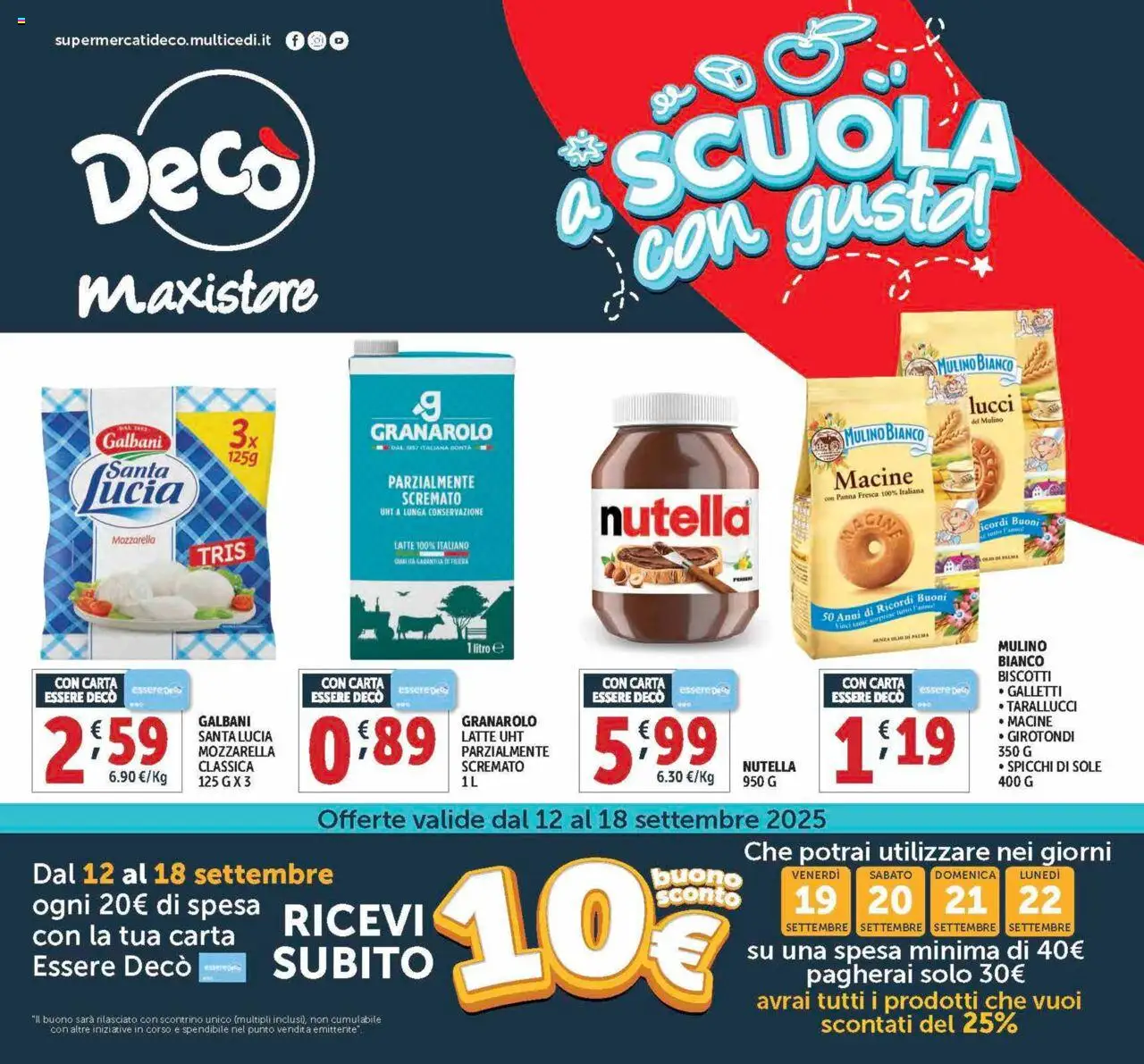 Volantino Decò valido da 12/09/2025 numero di pagina 1