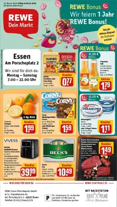 Vorschau von dem Prospekt des Geschäftes Rewe, gültig ab dem 04.01.2026