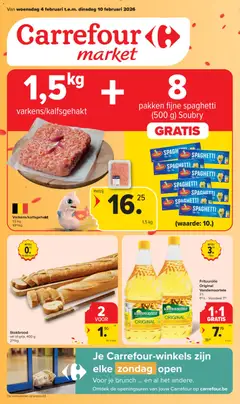 Voorbeeld van Folder Market van winkel Carrefour geldig vanaf 04/02/2026