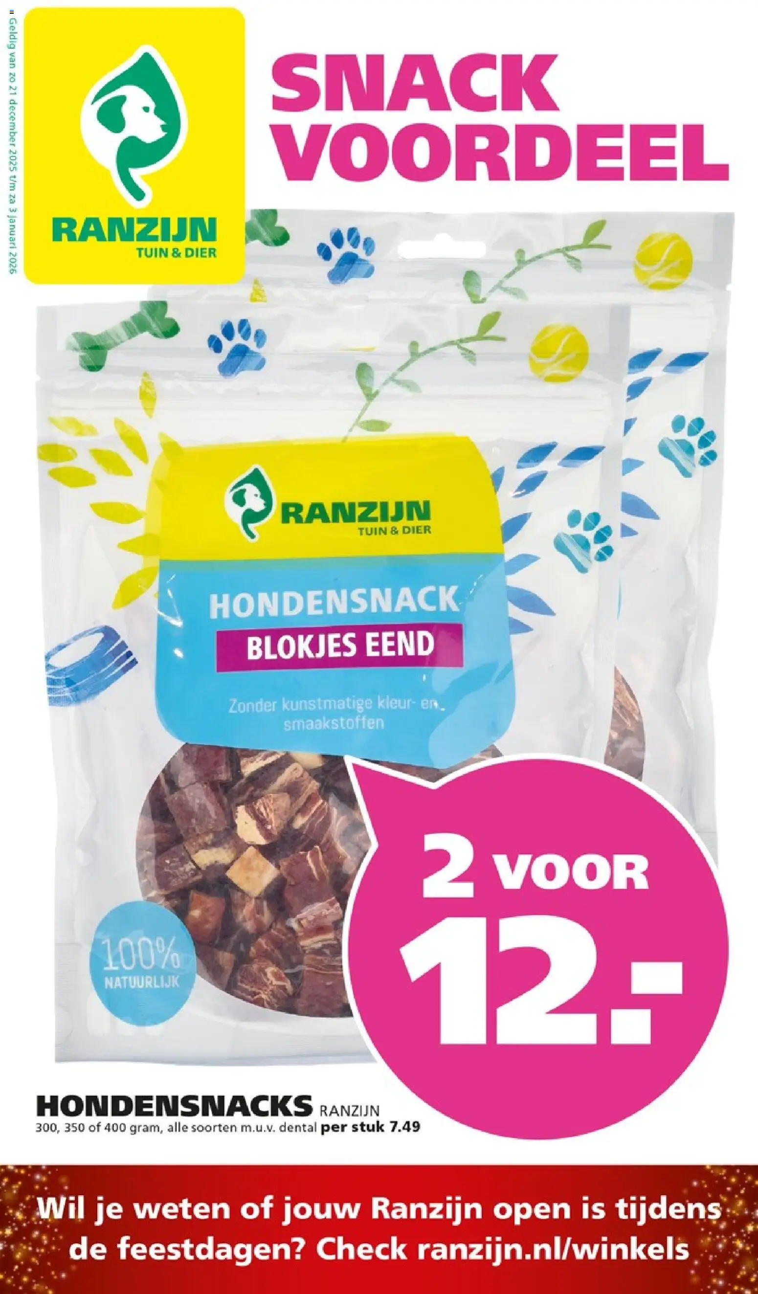Voorbeeld van Folder van winkel Ranzijn geldig vanaf 21-12-2025