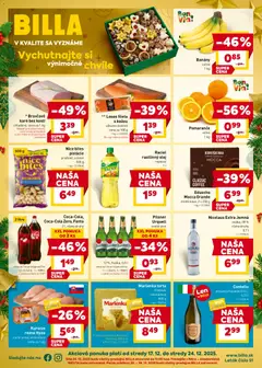 Náhľad Billa letáku platného od 17.12.2025