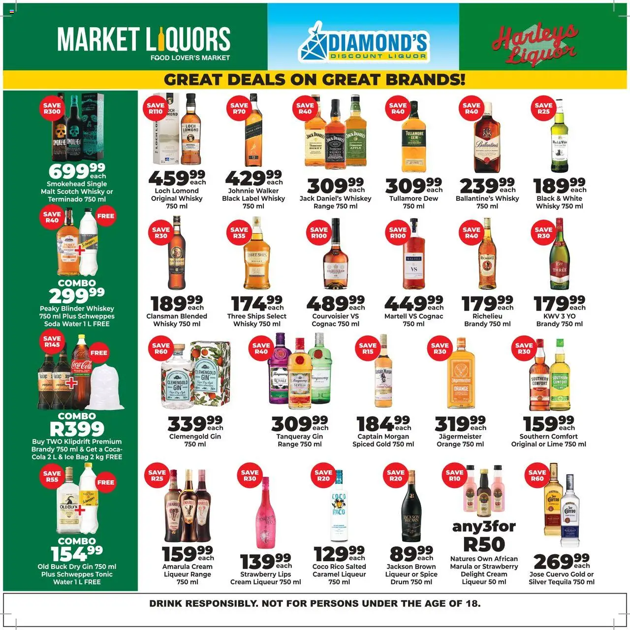Diamond Discount Liquors Specials from 20/10 - 02/11/2025 > Promotions