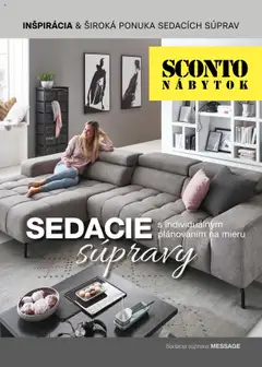 Náhľad Sconto nábytok letáku platného od 30.01.2025