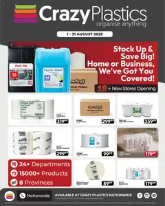 Preview of Crazy Plastics flyer valid from 01/08/2025