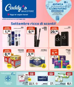 Anteprima dell'opuscolo Volantino Maxistore dal negozio Caddy's valido da 11/09/2025