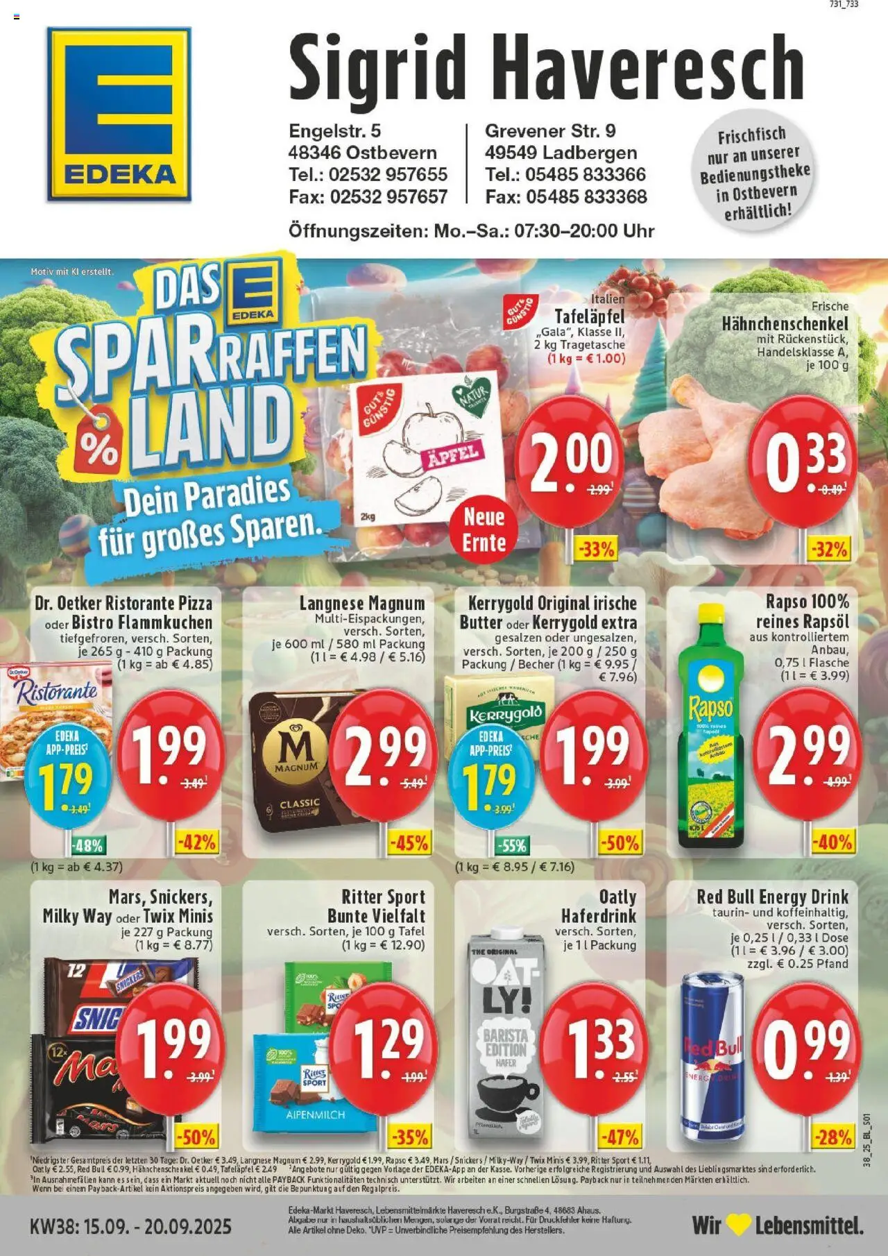 EDEKA Prospekt ab 14.09.2025 - Prospekt Ladbergen Online