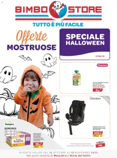 Anteprima dell'opuscolo Volantino Massafra e Gioia Del Colle dal negozio Bimbo store valido da 16/10/2025