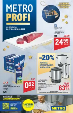 Vorschau der Angebote: Metro Angebote Profi gültig ab 27.11.2025