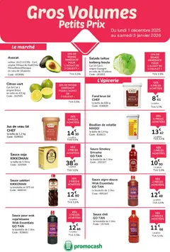 Prévisualisation de Catalogue du magasin Promocash formulaire valide 01/12/2025