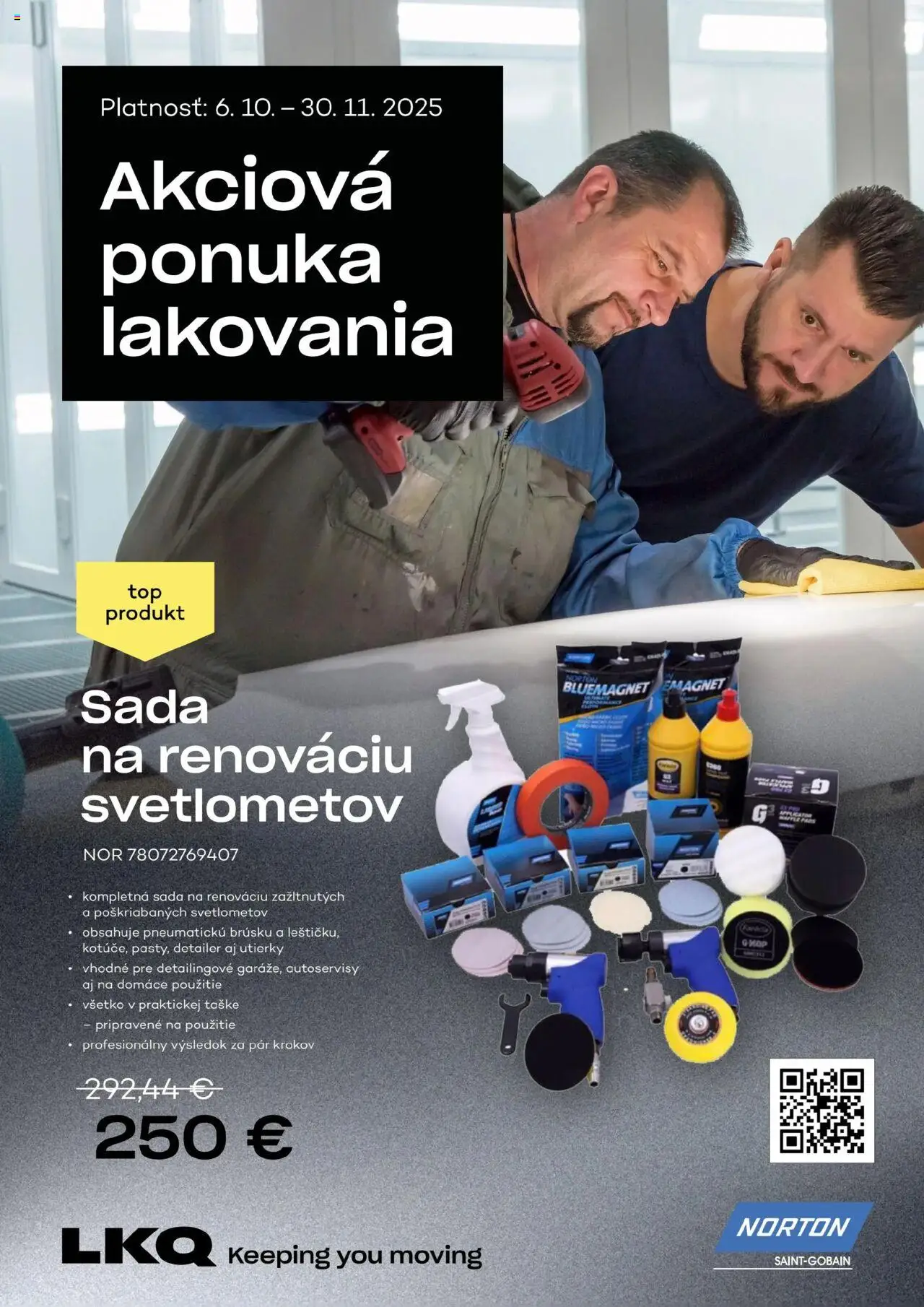 Auto Kelly Akciová ponuka lakovania (06.10. - 30.11.2025) - Akčná ponuka