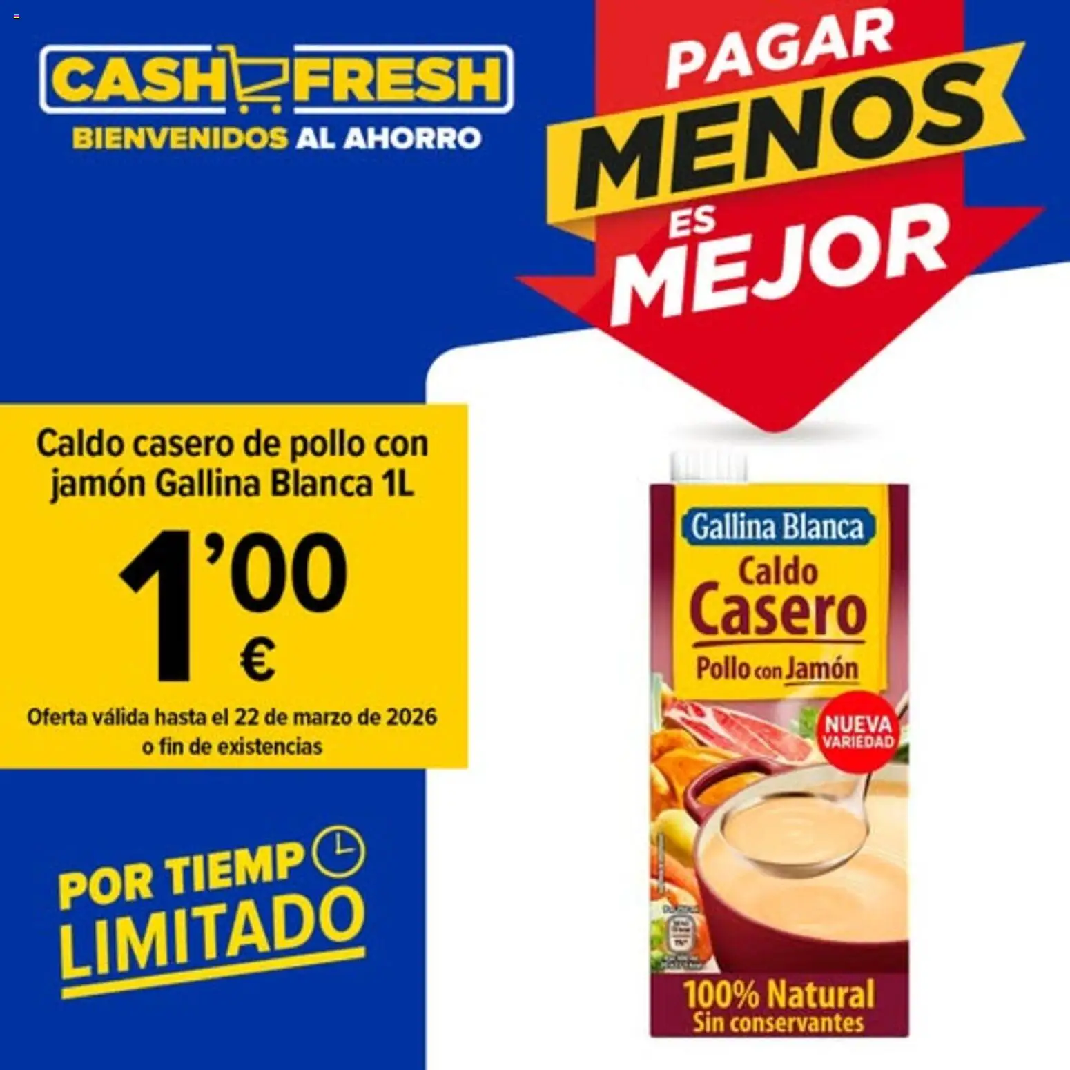 Vista previa del folleto de la tienda Cash Fresh válido desde el 17/03/2026 