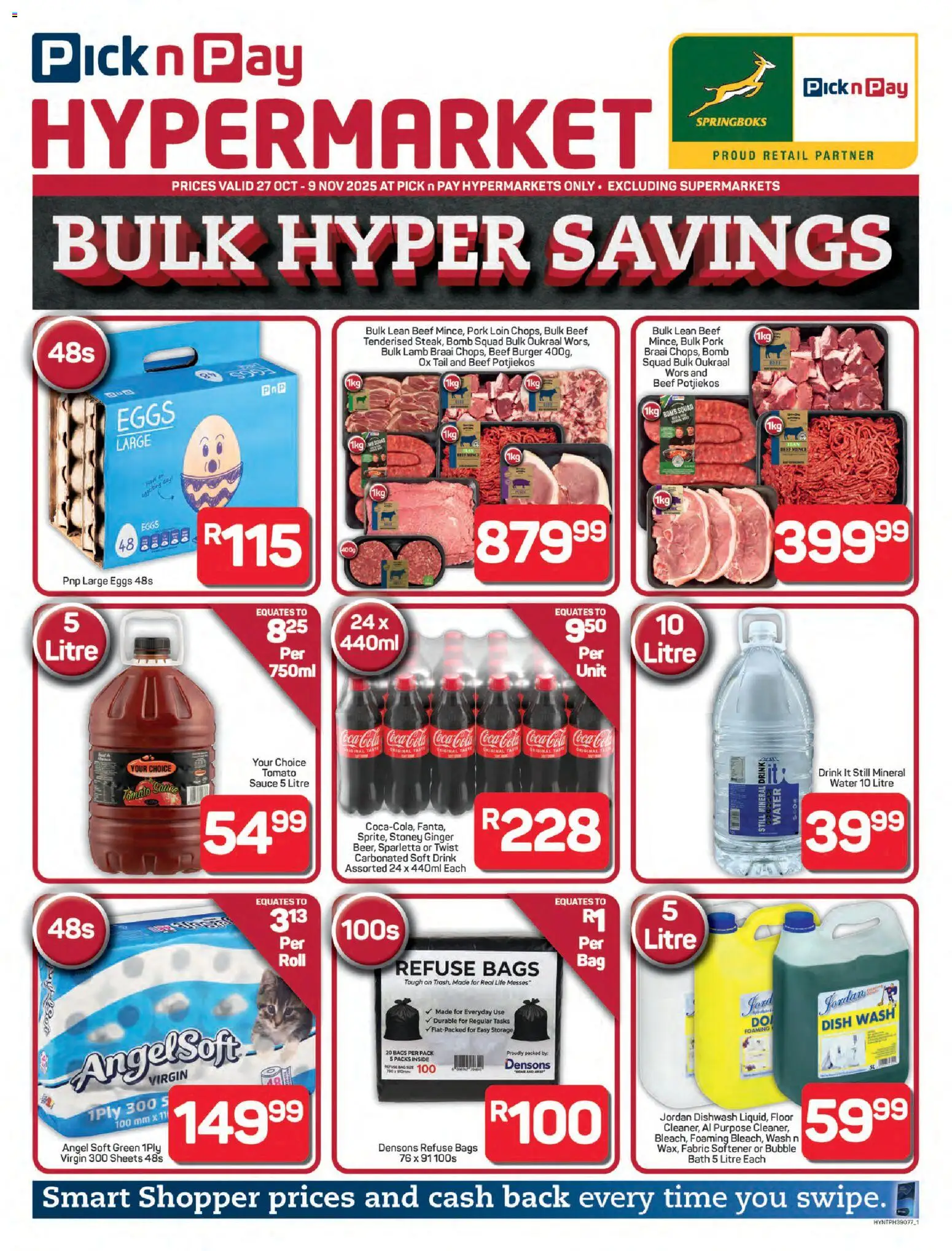 Pick n Pay Specials from 27/10 - 09/11/2025 > Promotions