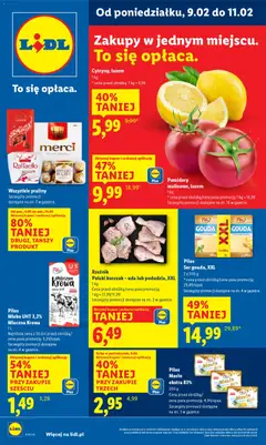 Pogląd gazetki "Gazetka" ze sklepu Lidl ważnej od 09.02.2026