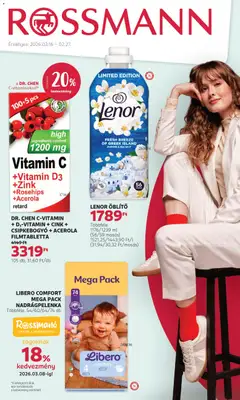 Rossmann - Akciós újság Rossmann megtekintése, amely érvényes 2026.02.16.-től