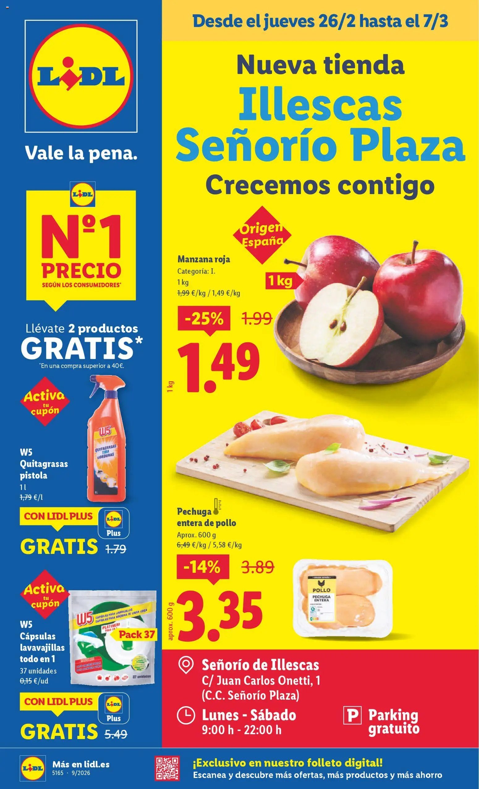 Vista previa del folleto de la tienda Lidl válido desde el 26/02/2026 