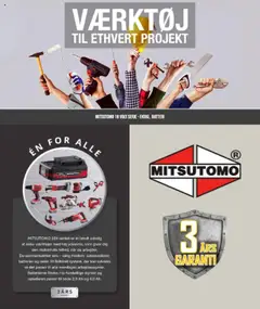 Eksempel på tilbudsavis Værktøj fra butik Harald Nyborg gyldig fra 14/03/2025