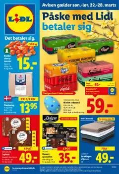 Eksempel på tilbudsavis Lidl - Tilbudsavis fra butik Lidl gyldig fra 22/03/2026
