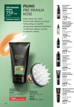 Pregled AVON kataloga - važi od 01.11.2025 | Strana: 190