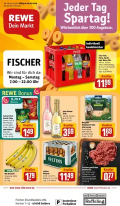 Vorschau von dem Prospekt des Geschäftes Rewe, gültig ab dem 16.02.2026
