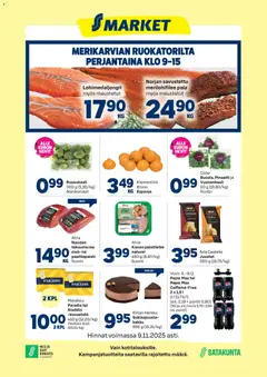 Kaupan S-market Merikarvia esikatselu, voimassa 05/11/2025